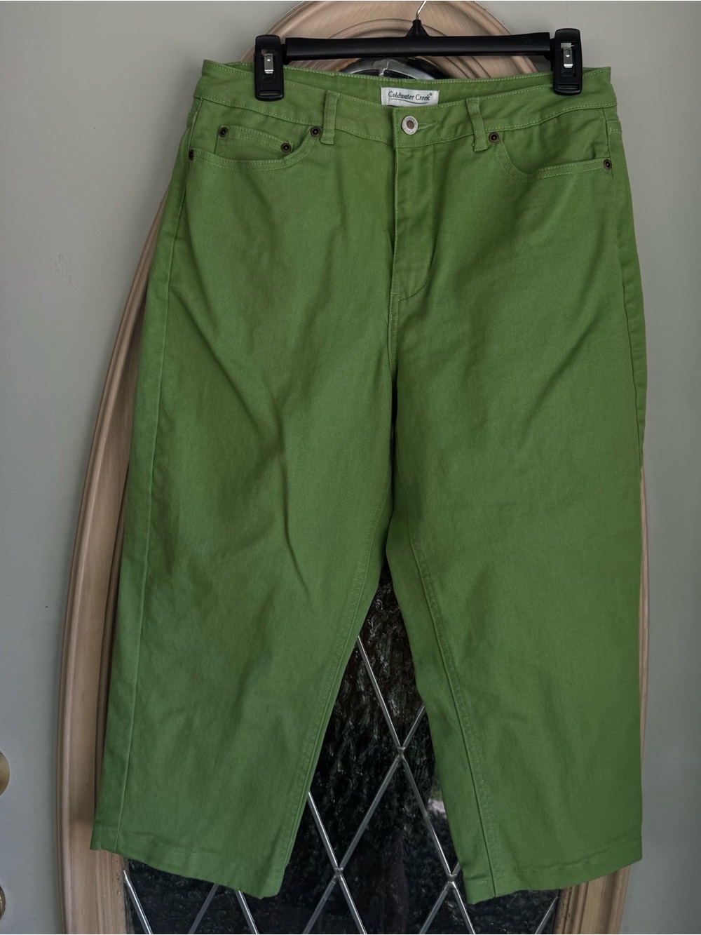 Coldwater Creek Green Capri Jeans